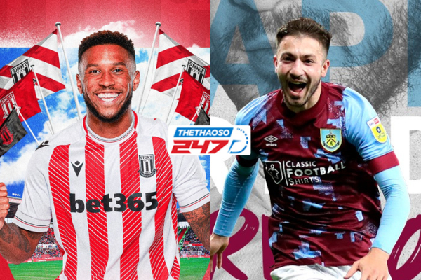 Soi kèo Stoke City vs Burnley, 02h45 ngày 31/12 - Championship