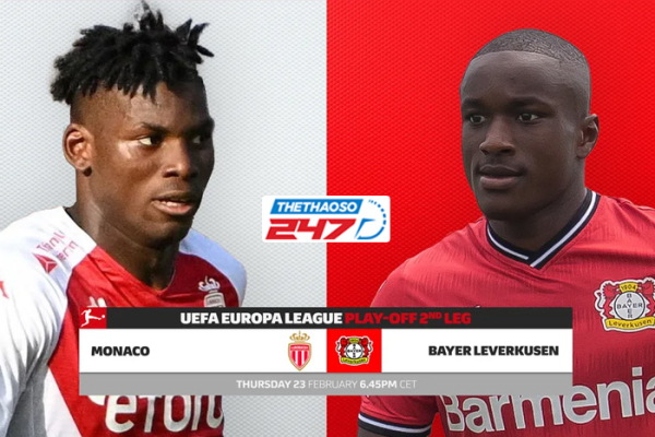 Soi kèo AS Monaco vs Bayer Leverkusen, 0h45 ngày 24/2 | Europa League