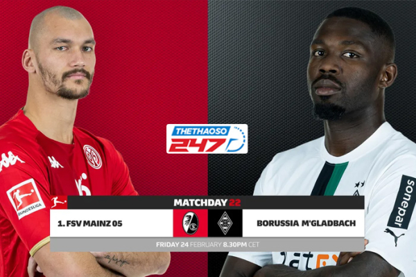 Soi kèo Mainz 05 vs Monchengladbach, 2h30 ngày 25/2 | Bundesliga