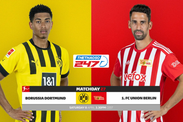 Soi kèo Dortmund vs Union Berlin, 20h30 ngày 8/4 | Bundesliga