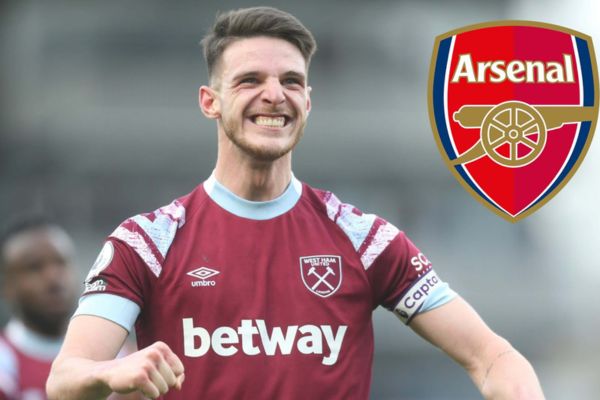 Arsenal đưa ra điều khoản khủng trong lời đề nghị thứ 3 cho Declan Rice