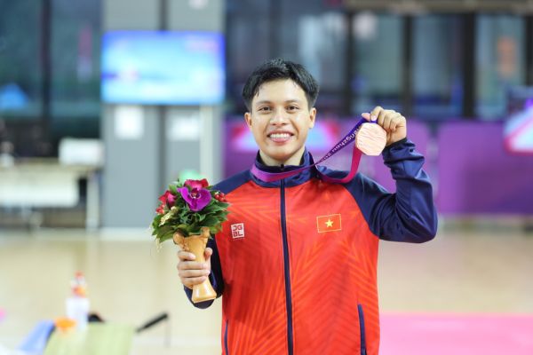 Đoàn thể thao Việt Nam có tấm huy chương thứ 2 tại ASIAD 19