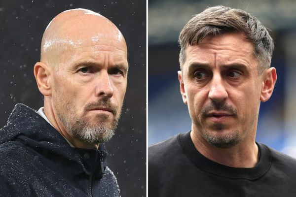 Gary Neville: Không nên sa thải HLV Erik ten Hag