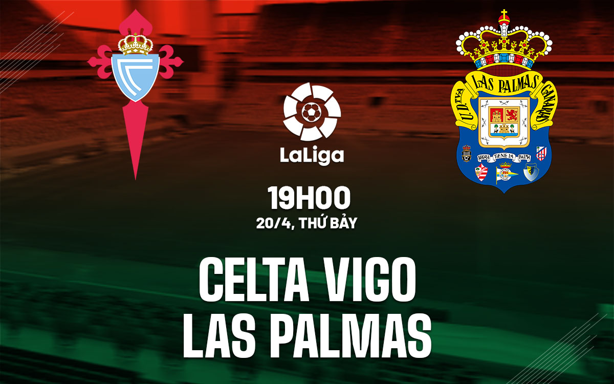 Nhận định trận đấu Celta Vigo vs Las Palmas: Celta Vigo được đánh giá cao hơn