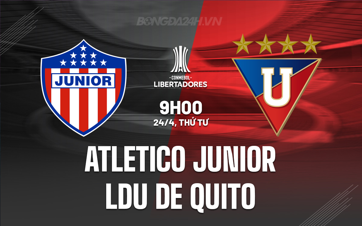 Trước cuộc đối đầu với LDU de Quito, Atletico Junior tự tin giữ vững thành tích tại Copa Libertadores