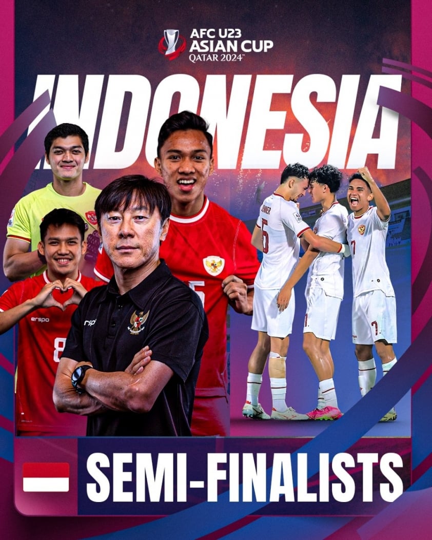 U23 Indonesia tạo cơn địa chấn khiến cả châu Á 'ngước nhìn'