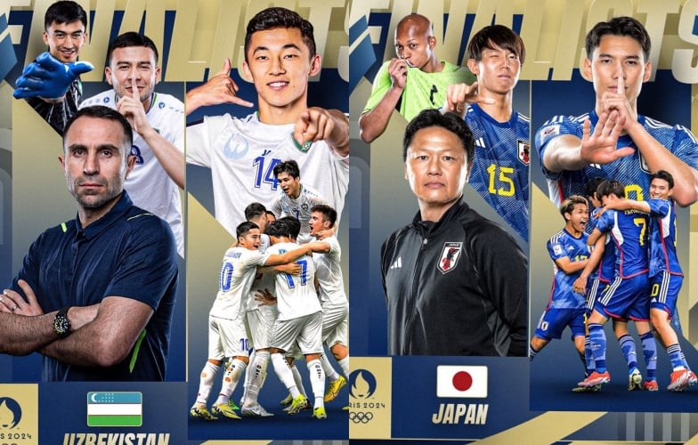 U23 Nhật Bản và U23 Uzbekistan: Cơ hội lịch sử tại trận chung kết U23 châu Á