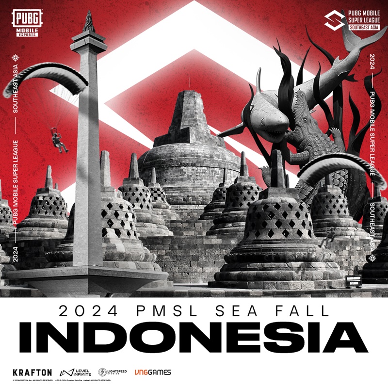 2024 PMSL SEA Fall: Indonesia sẵn sàng đăng cai giải đấu PUBG Mobile lớn nhất Đông Nam Á