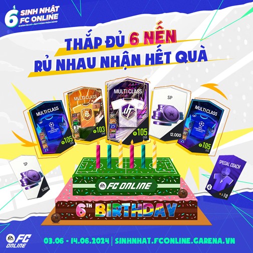 FC Online Đón Sinh Nhật 6 Tuổi, Phát Hành MV 