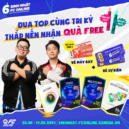 FC Online Đón Sinh Nhật 6 Tuổi, Phát Hành MV 