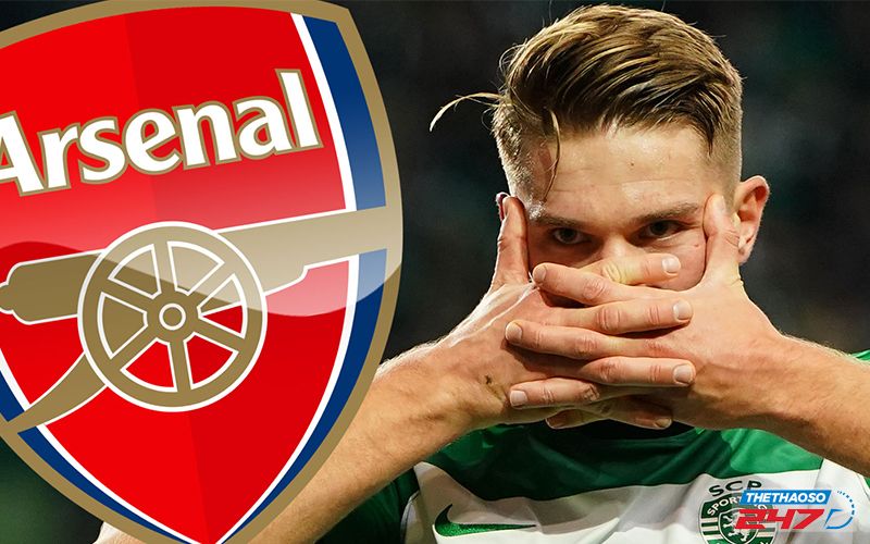 Arsenal tiến gần đến bản hợp đồng kỷ lục với tiền đạo Viktor Gyokeres