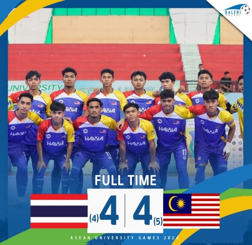 Futsal Asean University Games 2024: Malaysia Đánh Bại Thái Lan, Gặp Indonesia Ở Chung Kết