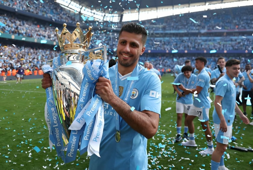Rodri nổi lên như ứng cử viên hàng đầu cho Quả bóng vàng 2024 sau màn trình diễn đỉnh cao