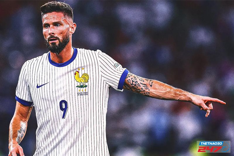 Tiền đạo huyền thoại Olivier Giroud chính thức nói lời chia tay sự nghiệp thi đấu quốc tế