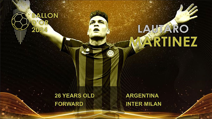 Lautaro Martinez: Ứng cử viên xứng đáng cho Quả Bóng Vàng