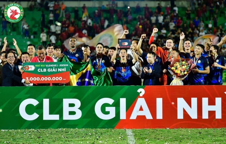 Bình Định: Bàn đạp kỳ tích từ ngôi Á quân V-League