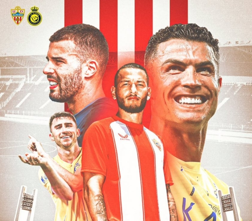 Ronaldo Trở Lại Tây Ban Nha Đối Đầu Almeria, Gợi Nhớ Kỷ Niệm Tại Sân Vận Động Quen Thuộc