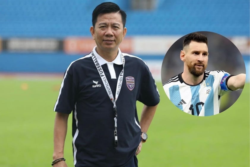 HLV Hoàng Anh Tuấn khao khát bổ sung Messi và Modric vào đội hình Bình Dương