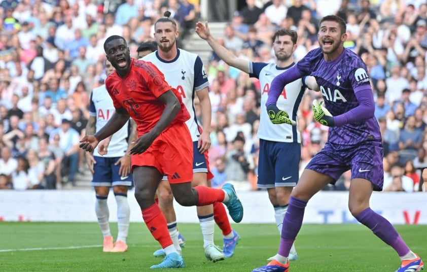 Tottenham ngậm ngùi thất bại 2-3 trước Bayern Munich trong trận giao hữu cuối cùng trước mùa giải