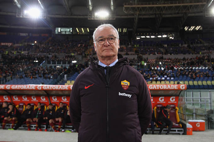 Huyền thoại Claudio Ranieri trở lại AS Roma với tư cách HLV trưởng lần thứ ba