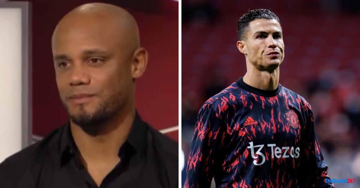 Kompany Cristiano Ronaldo