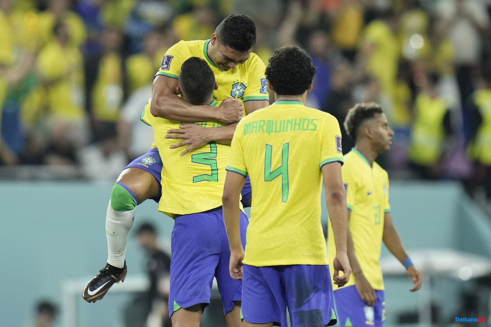 Brazil 1-0 Thụy Sĩ World Cup 2022