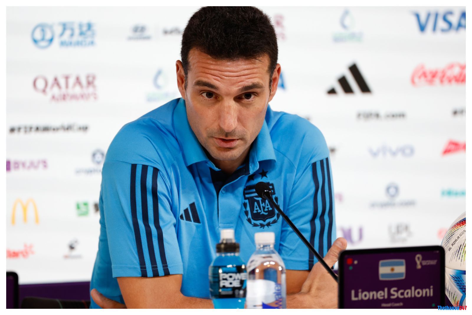 HLV trưởng Argentina Lionel Scaloni