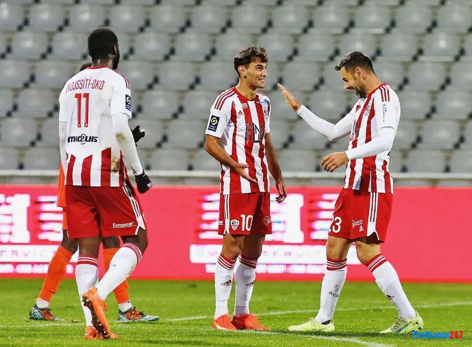 Soi kèo Ajaccio vs Angers