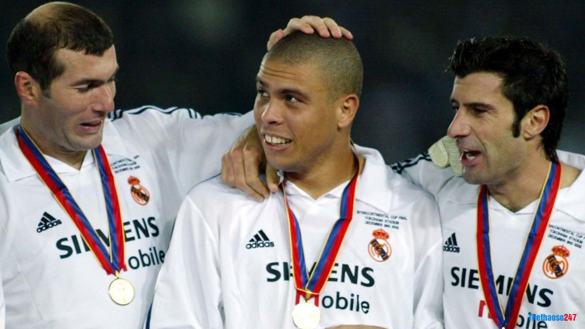 Zidane, Figo, Ronaldo Nazário & Beckham