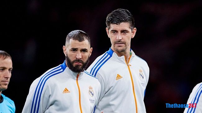 Thibaut Courtois - Karim Benzema