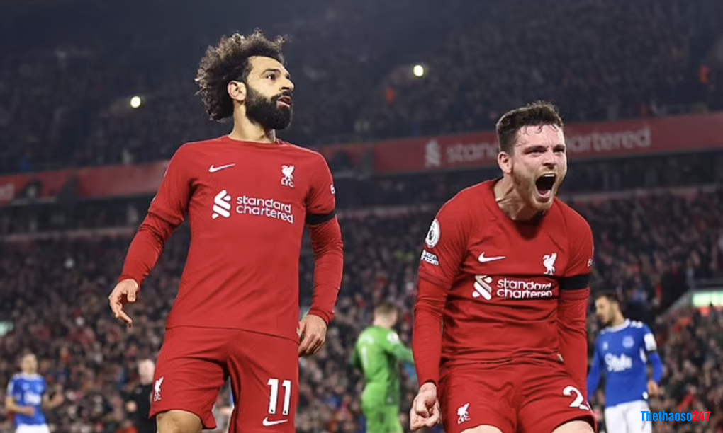 Liverpool giành trọn vẹn 3 điểm ở derby Merseyside 