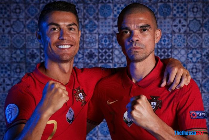 Pepe và Ronaldo