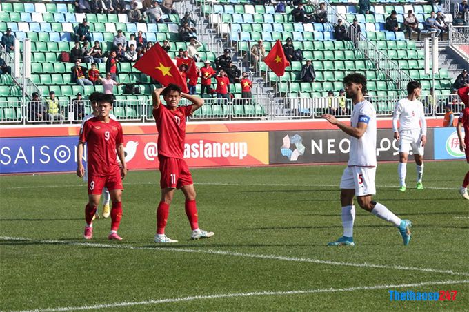 U20 Việt Nam 1-3 U20 Iran