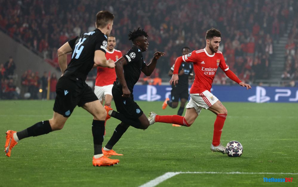 Dành chiến thắng chung cuộc 7-1, Benfica hiên ngang bước vào tứ kết  