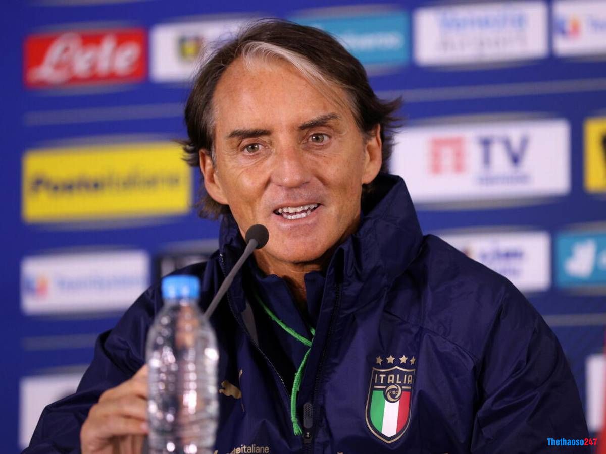 HLV tuyển Ý Roberto Mancini 