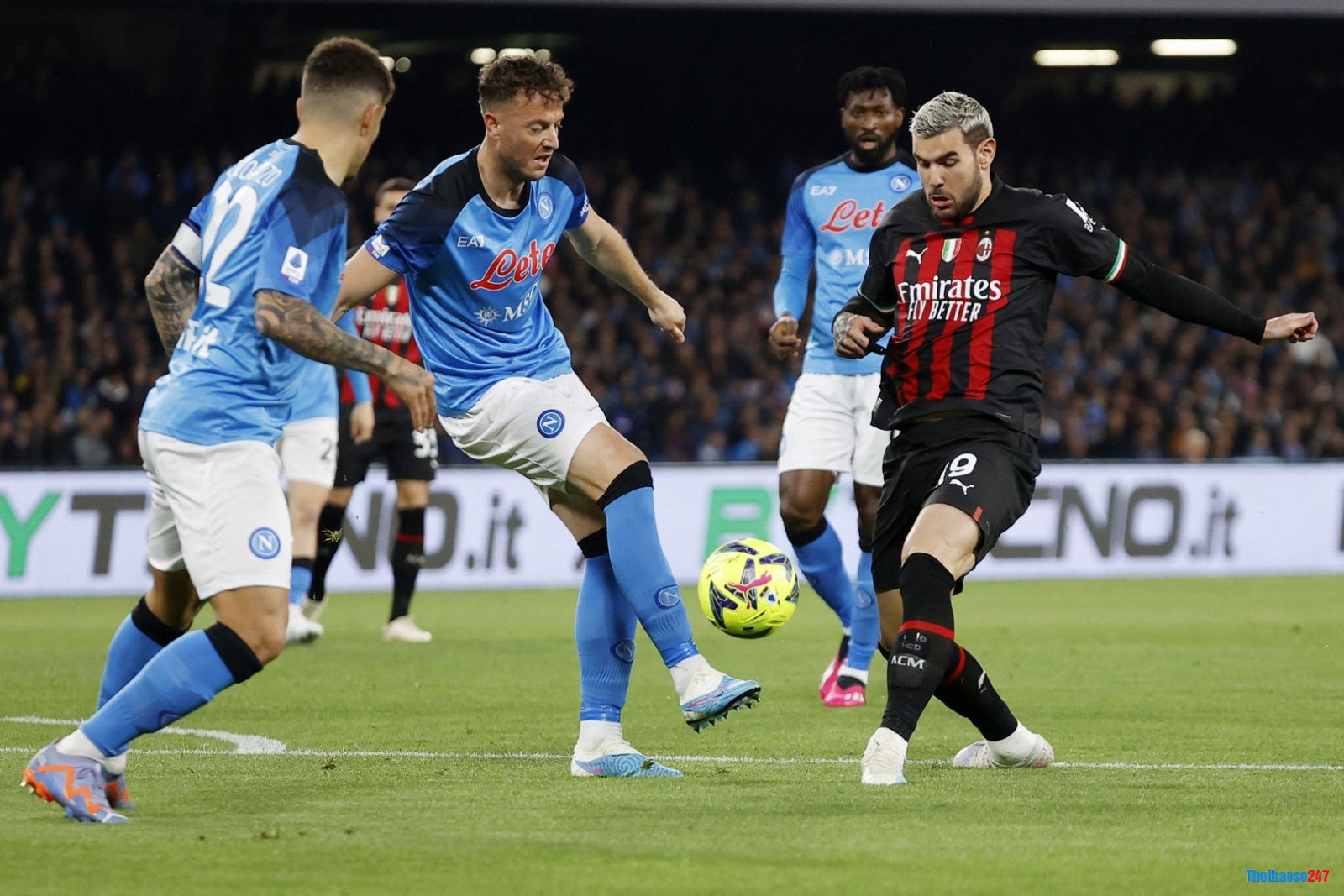 Napoli quyết tâm trả đủ món nợ trước AC Milan