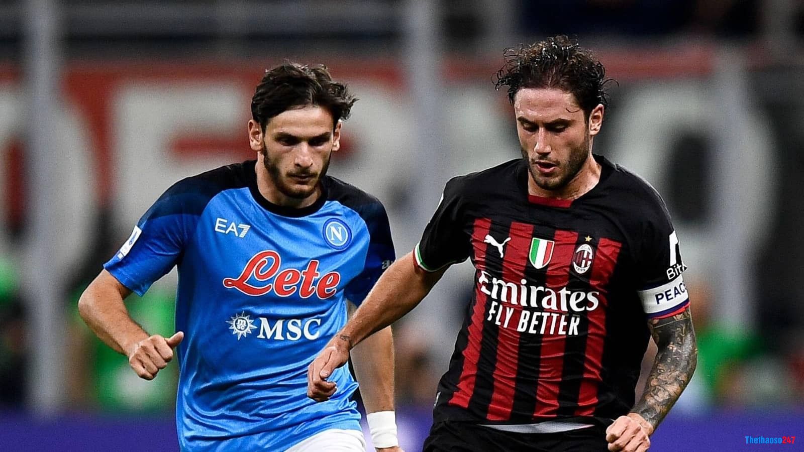 Soi kèo Napoli vs AC Milan