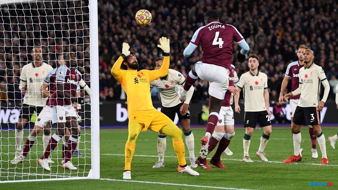 Soi kèo West Ham vs Liverpool, Premier League