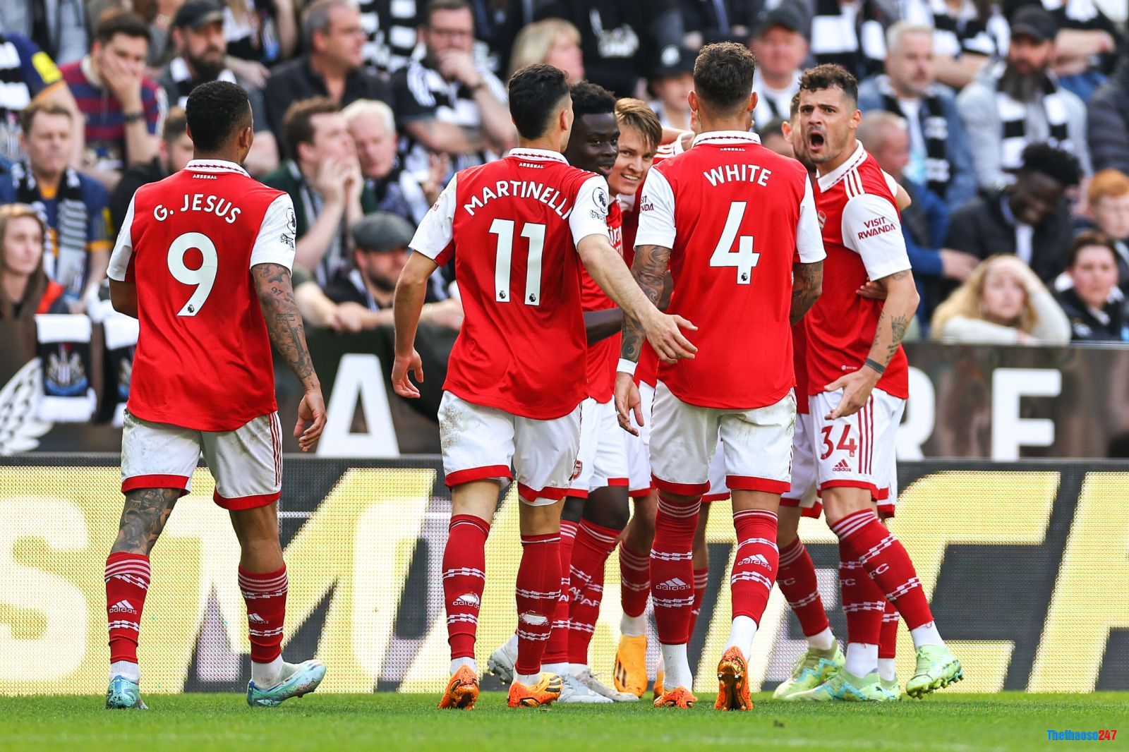 Mikel Arteta, Newcastle, Arsenal