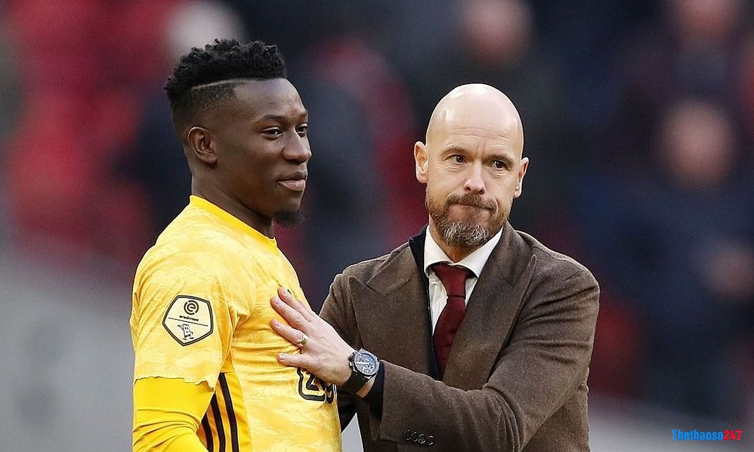 HLV Erik ten Hag, Onana