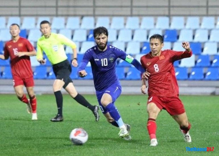 Đội tuyển Việt Nam thua 0-2 trước Uzbekistan