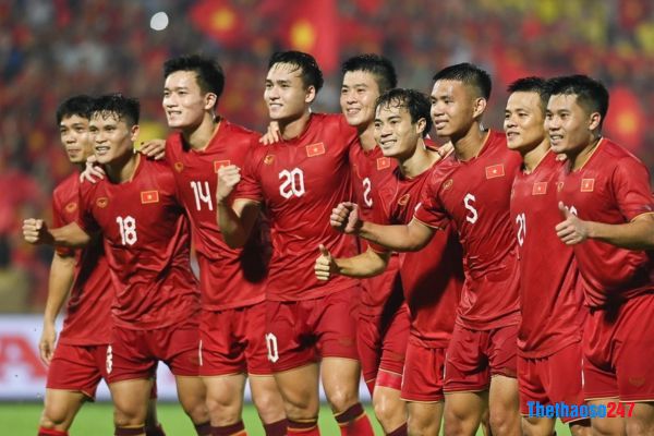 Đội tuyển Việt Nam có chiều cao trung bình thấp ASIAN Cup 2023