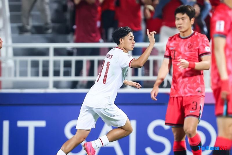 U23 Hàn Quốc và U23 Indonesia hòa 2-2 sau 120 phút
