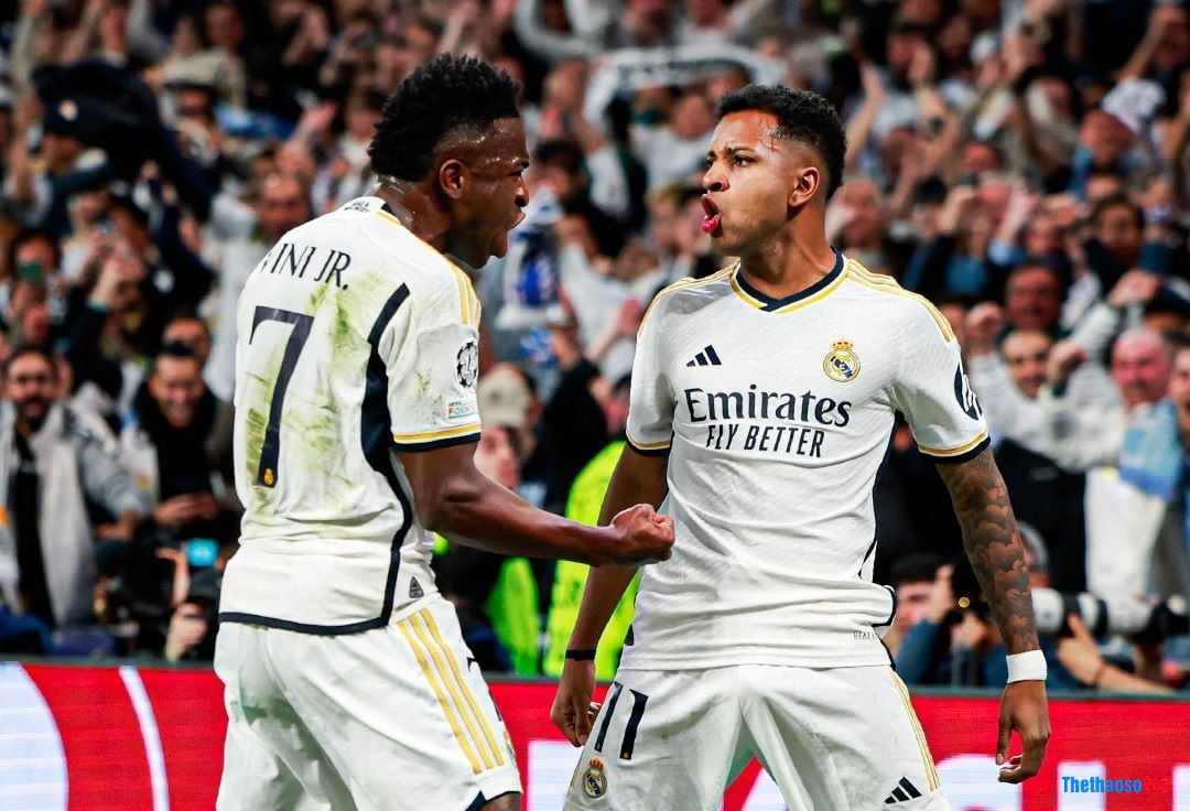 Bộ đôi Vinicius và Rodrygo thay đổi thói quen mua sắm của Real Madrid - Ảnh: REUTERS
