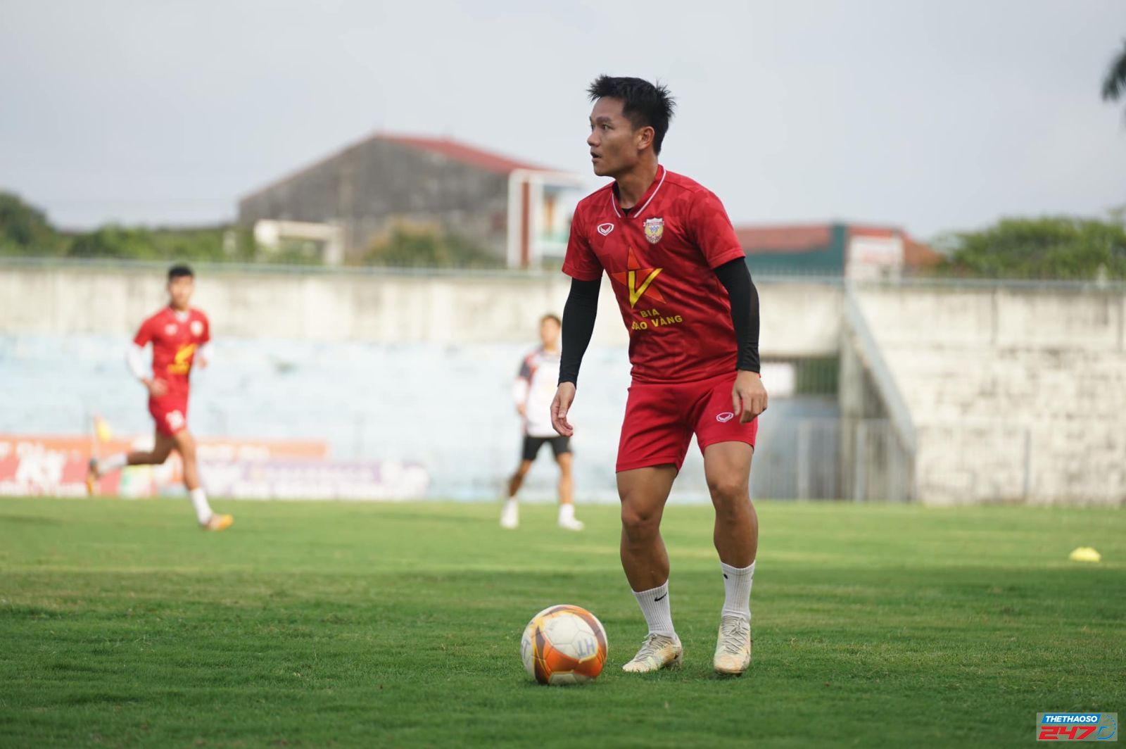 Đinh Thanh Trung - Ảnh: Fanpage Hong Linh Ha Tinh FC