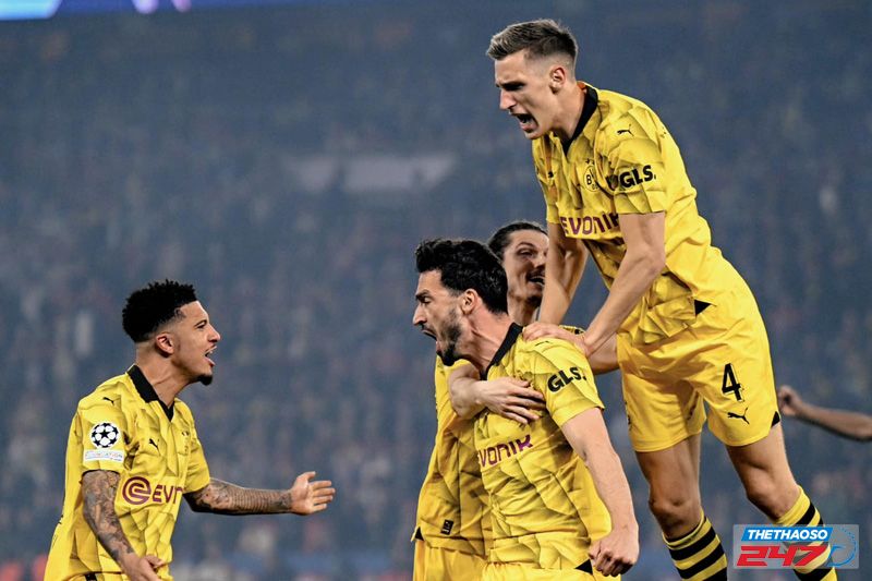 Dortmund vào chung kết cúp C1 cùng Real Madrid