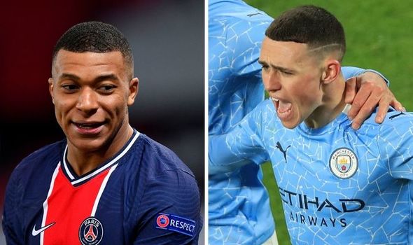 Phil Foden khiêu chiến Mbappe trên mạng xã hội sau khi vào bán kết Champions League