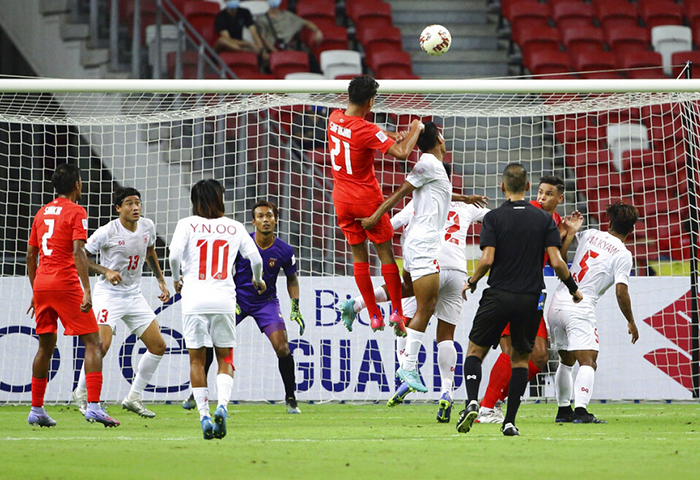 Kết quả Singapore vs Myanmar