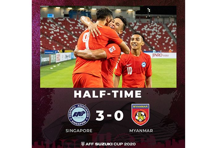 Kết quả Singapore vs Myanmar