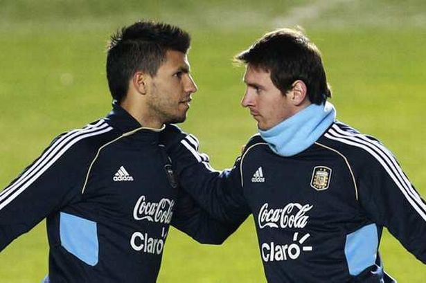 Lionel Messi và Kun Aguero